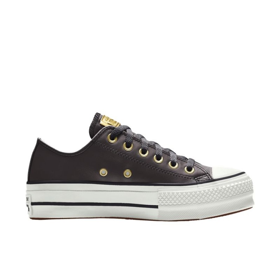 Hombre Converse Corte Bajo | Custom Chuck Taylor All Star Lift Platform Leather By You