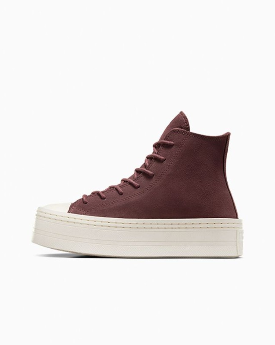 Mujer Converse Winter Shop | Chuck Taylor All Star Modern Lift Platform Suede