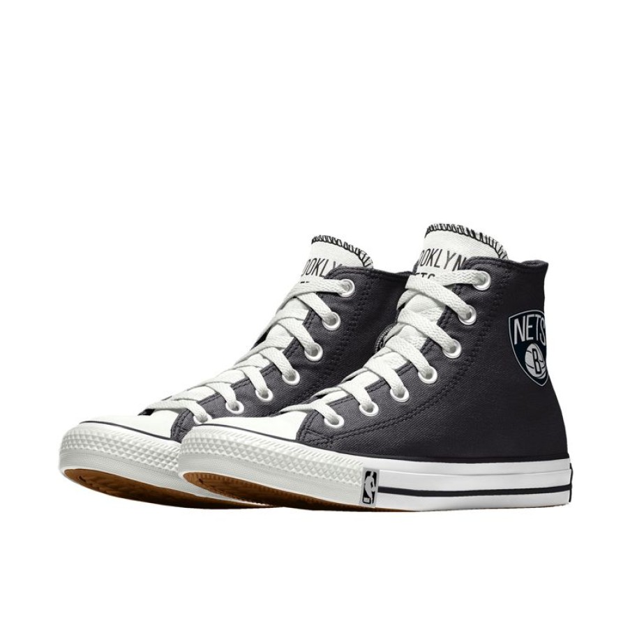 Mujer Converse Modelos Anchos | Custom Chuck Taylor All Star NBA By You - Brooklyn Nets