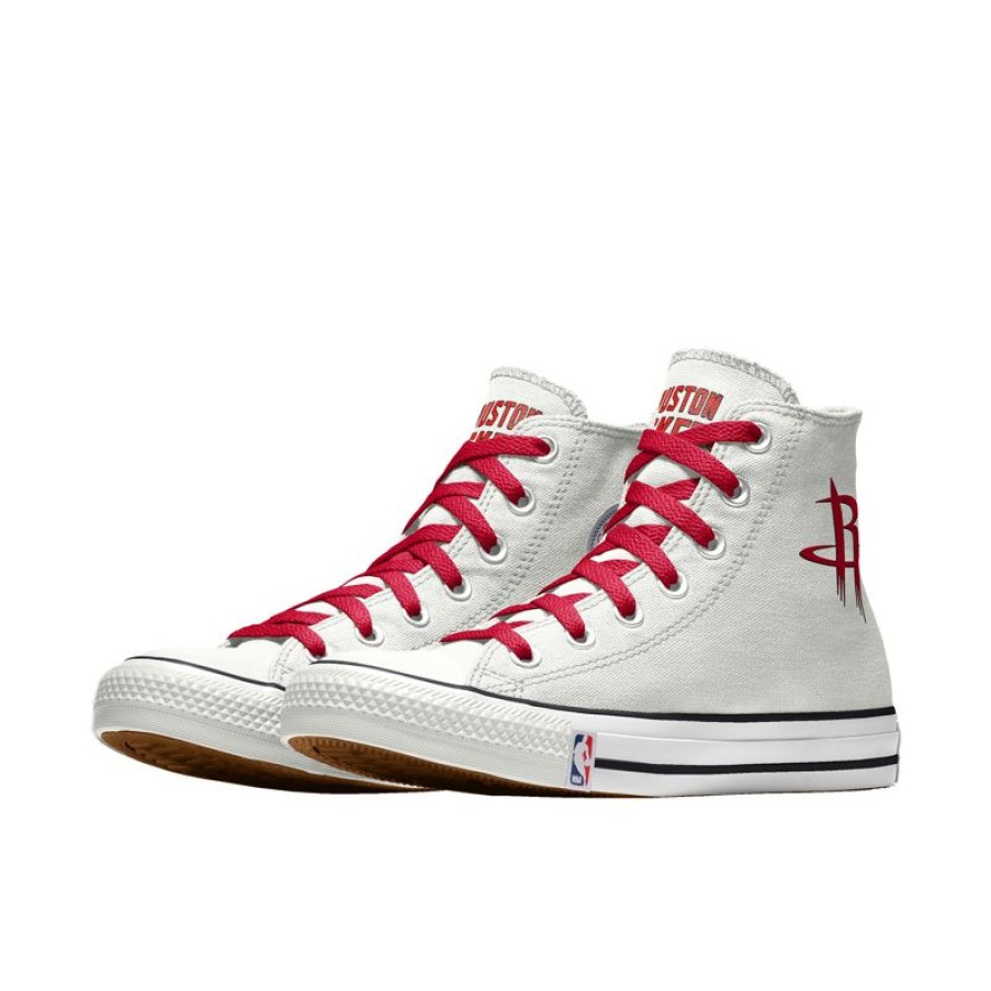 Mujer Converse Chuck Cl Sicas | Custom Chuck Taylor All Star NBA By You - Houston Rockets