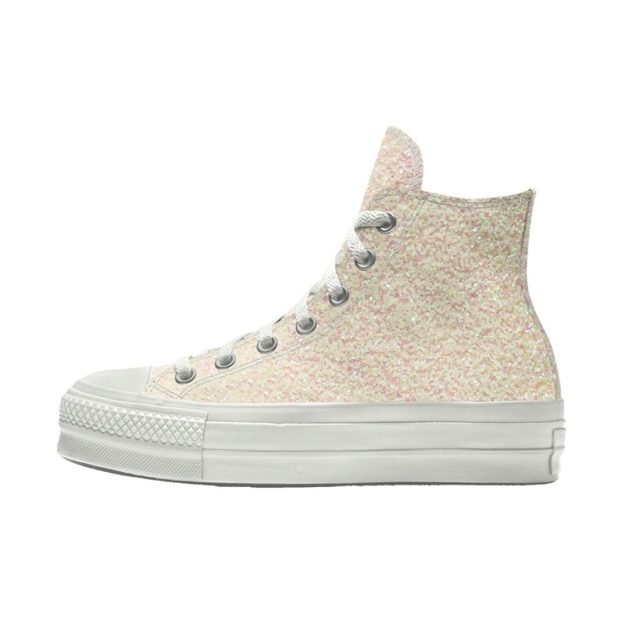 Mujer Converse Chuck Cl Sicas | Custom Chuck Taylor All Star Lift Platform Glitter By You