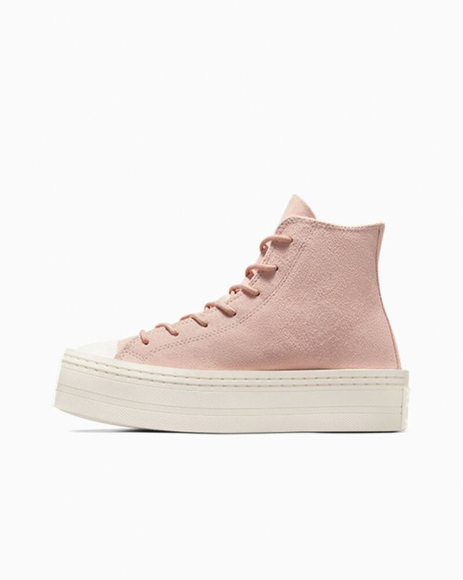 Mujer Converse Corte Alto | Chuck Taylor All Star Modern Lift Platform Mono Suede