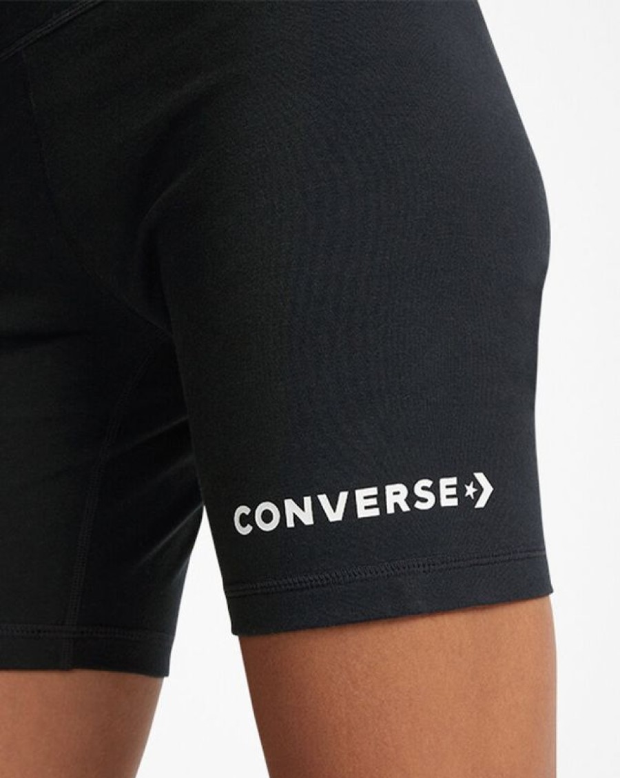 Mujer Converse Pantalones Largos Y Cortos | Pantalón corto de ciclismo Wordmark