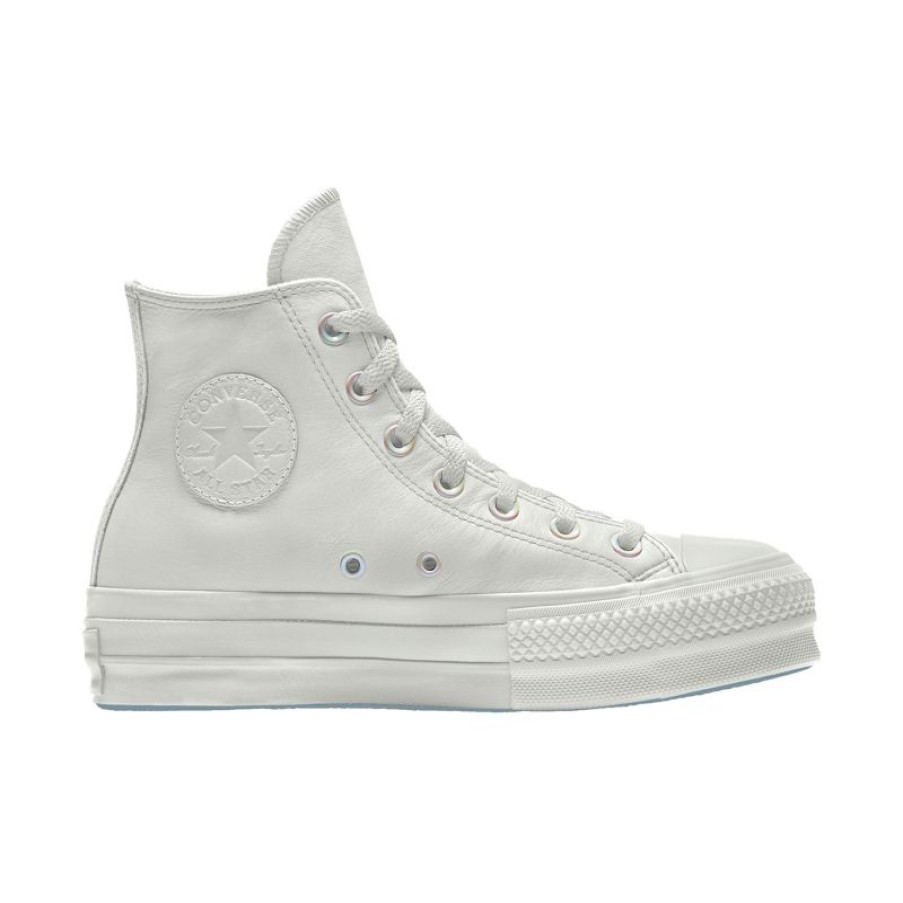 Mujer Converse Corte Alto | Custom Chuck Taylor All Star Lift Platform Premium Wedding By You