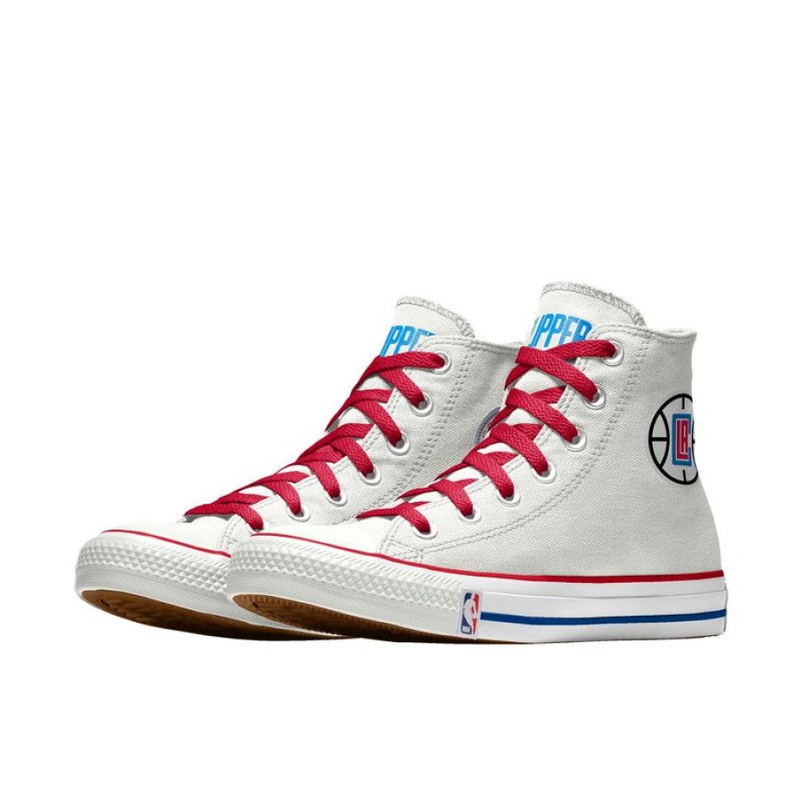 Hombre Converse Chuck Clasicas | Custom Chuck Taylor All Star Nba By You - Los Angeles Clippers