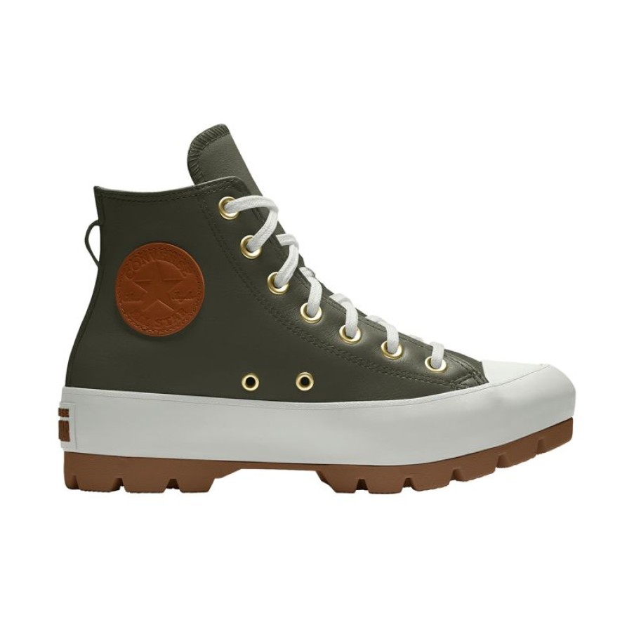 Mujer Converse Chuck Cl Sicas | Custom Chuck Taylor All Star Lugged Platform Leather By You