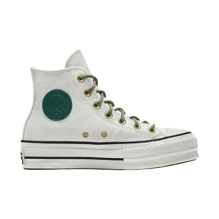 Hombre Converse Corte Alto | Custom Chuck Taylor All Star Lift Platform Leather By You