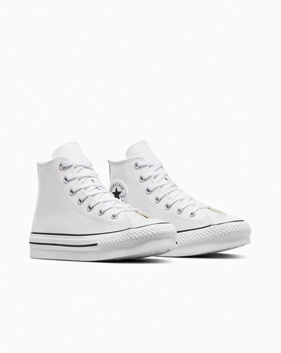 Mujer Converse Winter Shop | Chuck Taylor All Star Lift Platform Leather