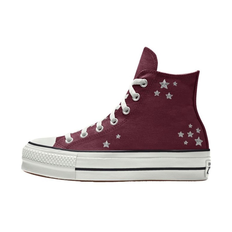 Mujer Converse Plataformas | Custom Chuck Taylor All Star Lift Platform Embroidery By You