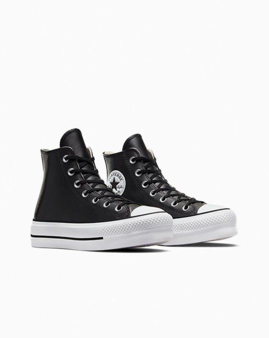 Mujer Converse Winter Shop | Chuck Taylor All Star Platform Leather