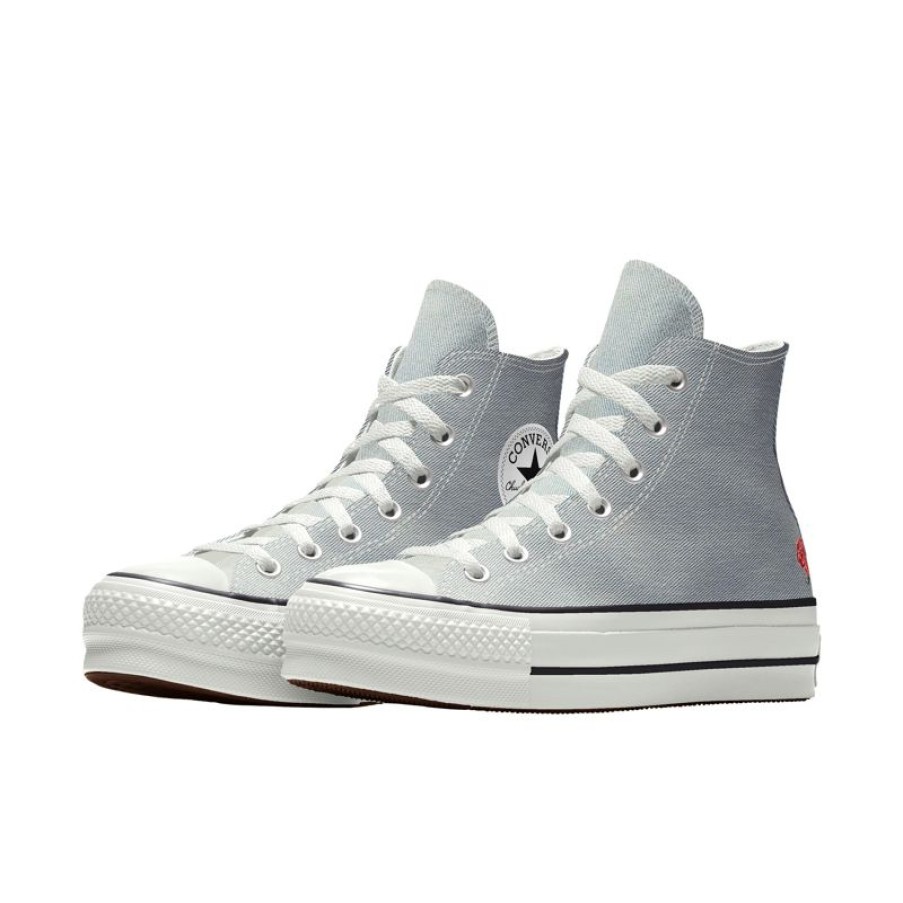 Hombre Converse Plataformas | Custom Chuck Taylor All Star Lift Platform Embroidery By You