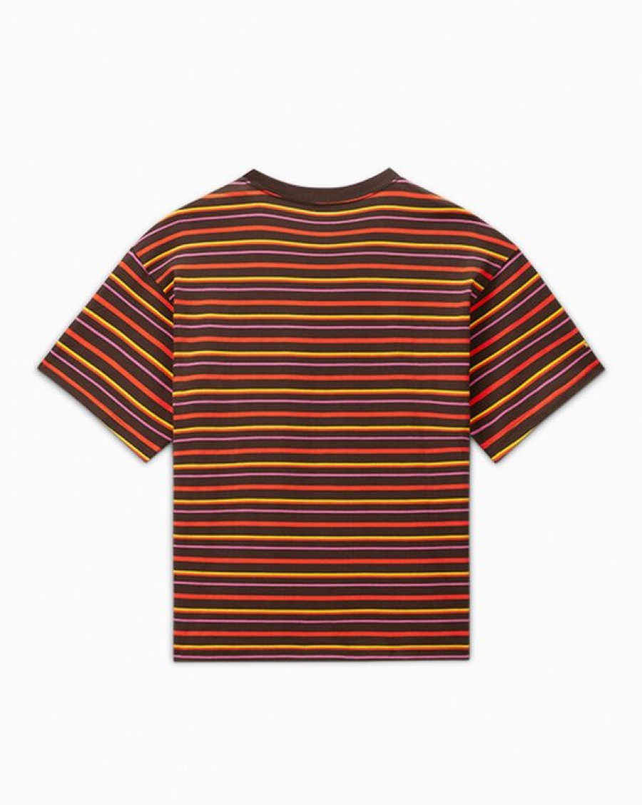 Hombre Converse Partes De Arriba Y Camisetas | Converse X Wonka Striped T-Shirt