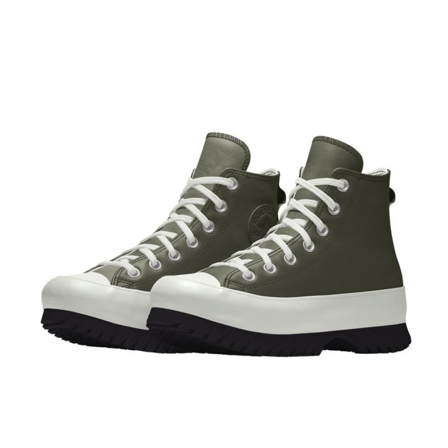 Hombre Converse Personalizar | Custom Chuck Taylor All Star Lugged Platform Leather By You