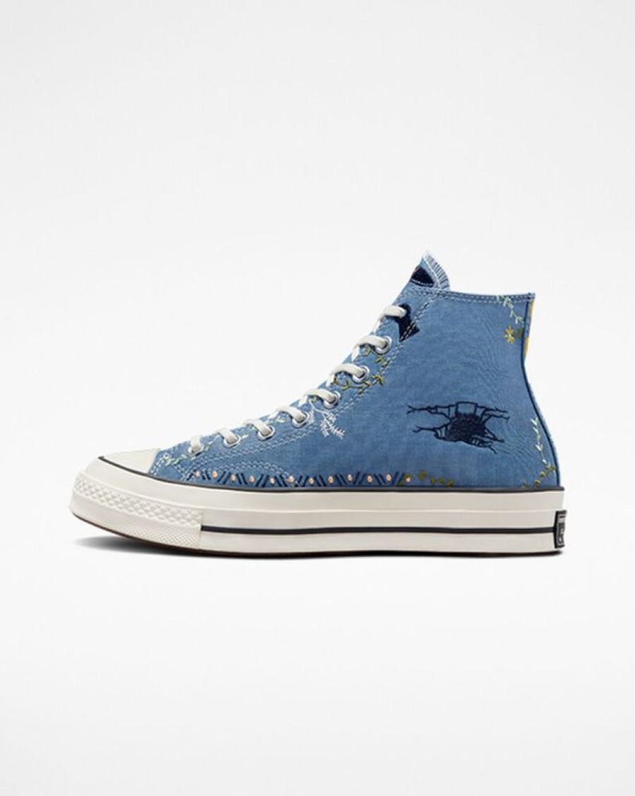 Mujer Converse Corte Alto | Chuck 70 Bright Embroidery