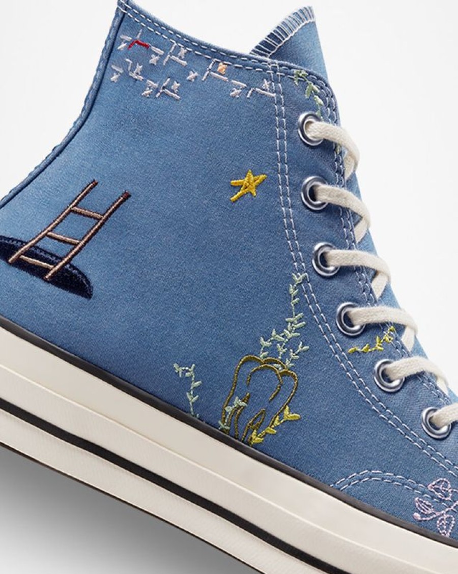 Mujer Converse Corte Alto | Chuck 70 Bright Embroidery