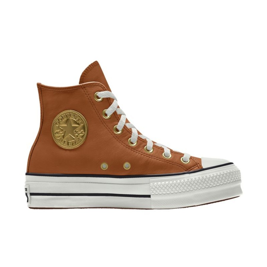 Mujer Converse Chuck Cl Sicas | Custom Chuck Taylor All Star Lift Platform Leather By You