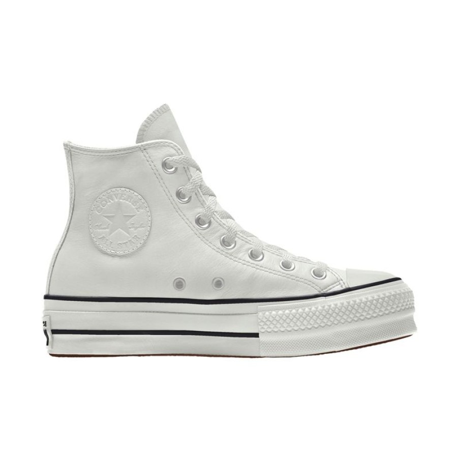 Mujer Converse Corte Alto | Custom Chuck Taylor All Star Lift Platform Leather By You