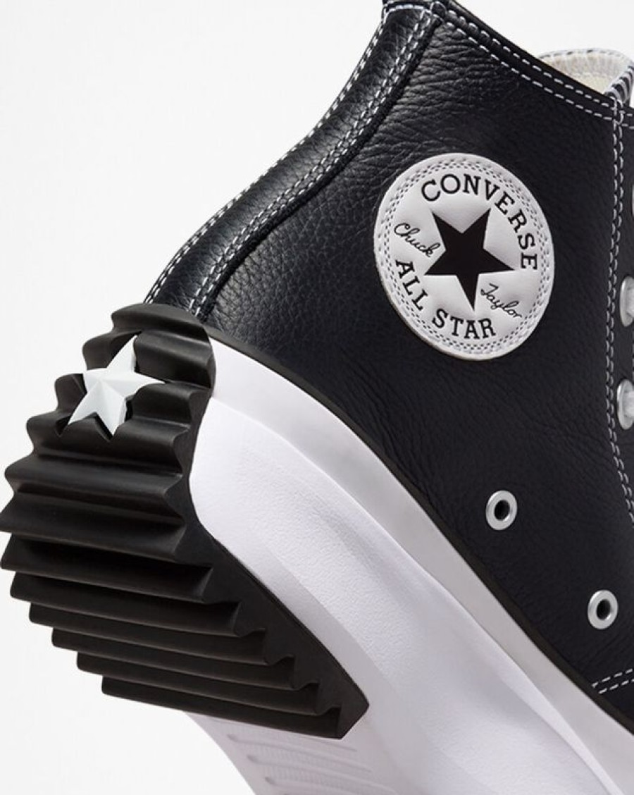 Mujer Converse Plataformas | Run Star Hike Platform Foundational Leather