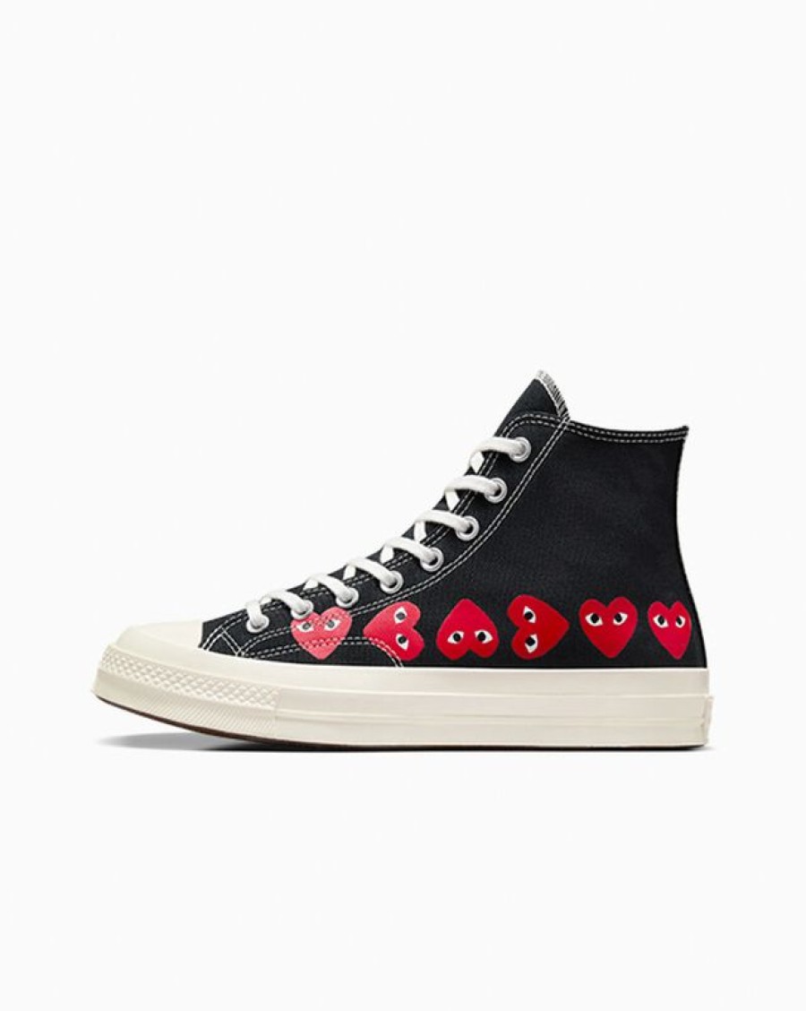 Hombre Converse Chuck 70 | Converse X Comme Des Garcons Play Chuck 70 Multi Heart