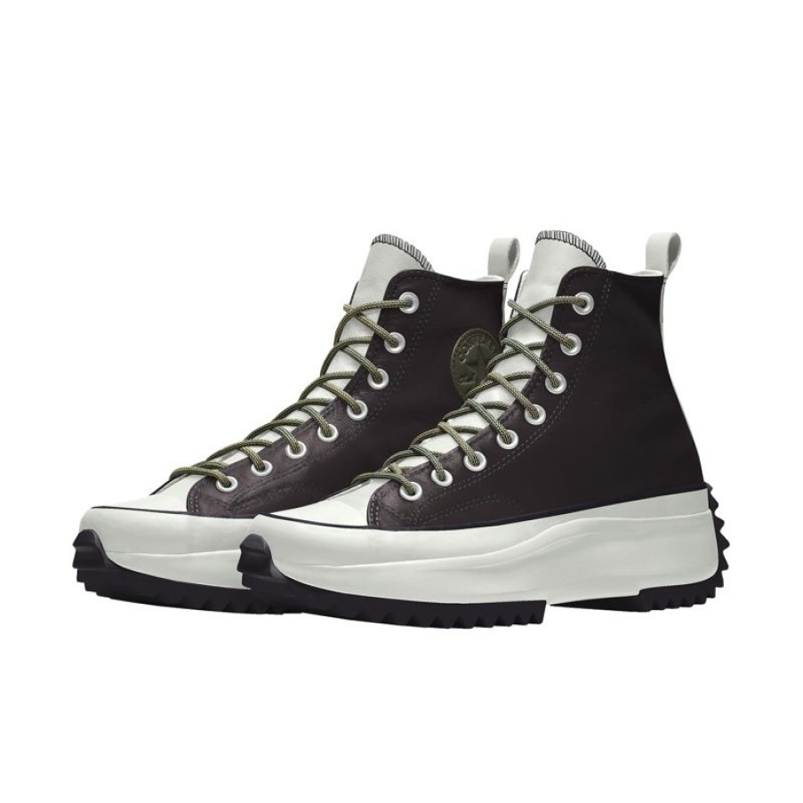 Hombre Converse Plataformas | Custom Run Star Hike Platform Leather By You