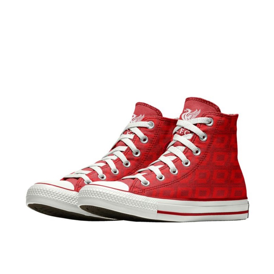 Hombre Converse Chuck Clasicas | Converse By You X Lfc Chuck Taylor All Star