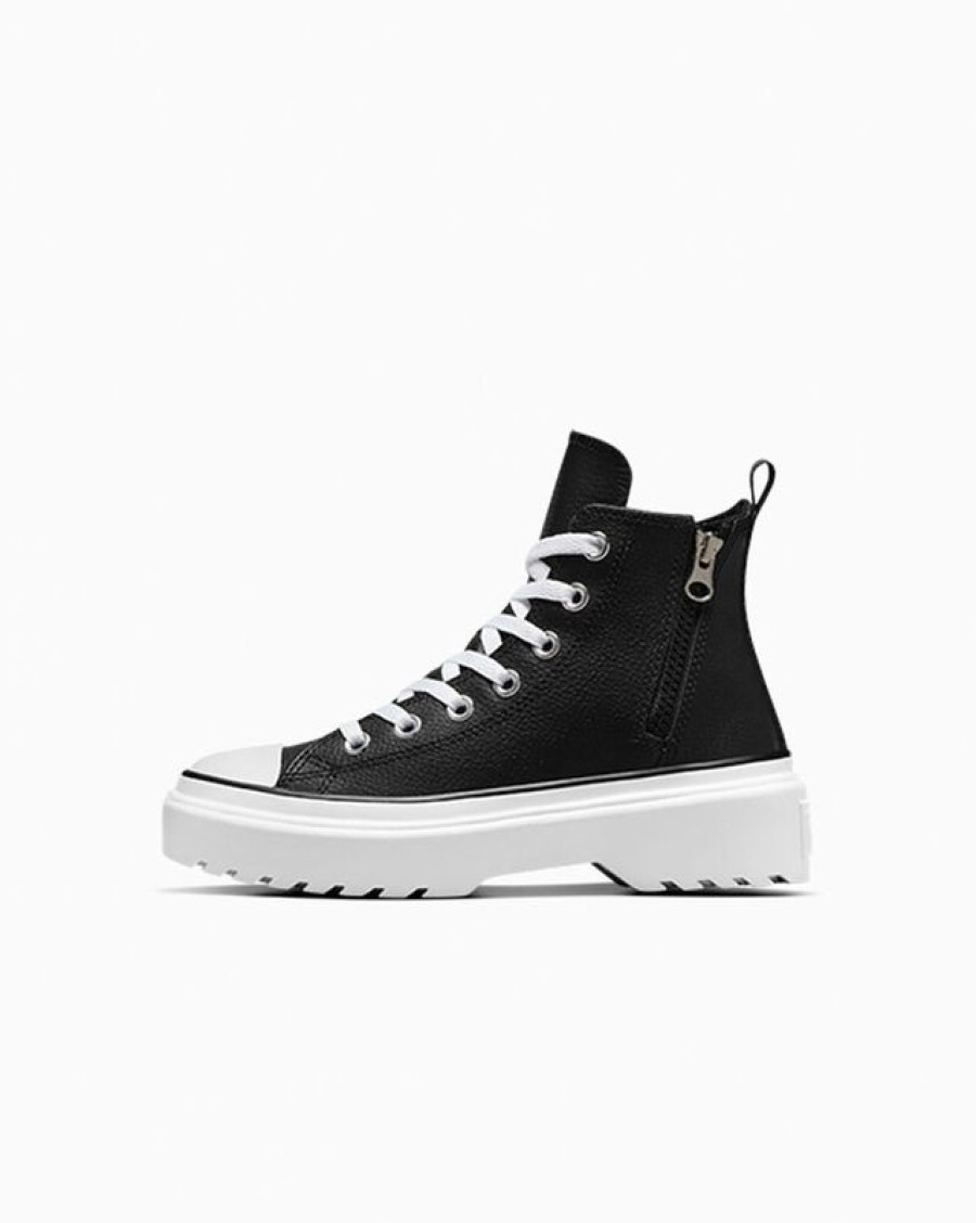 Ninos Converse Corte Alto | Chuck Taylor All Star Lugged Lift Platform Leather