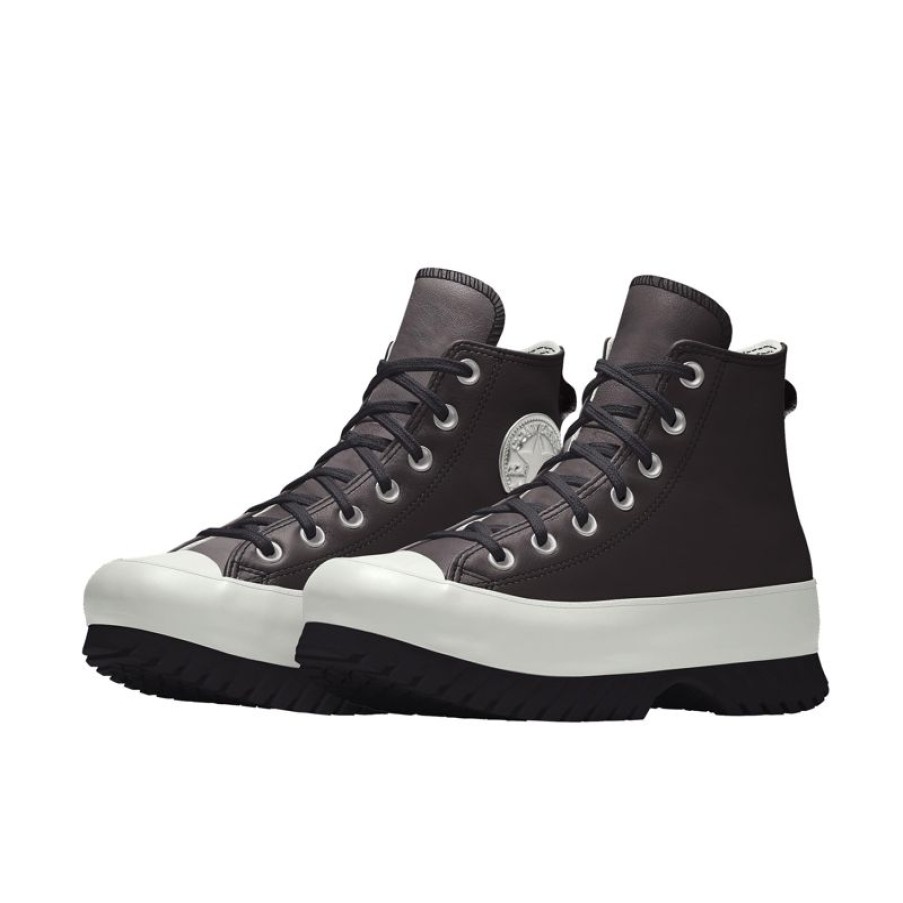 Mujer Converse Chuck Cl Sicas | Custom Chuck Taylor All Star Lugged Platform Leather By You