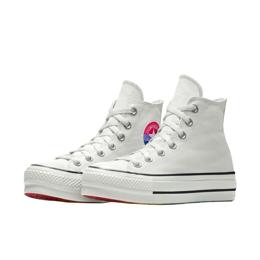 Mujer Converse Corte Bajo | Custom Chuck Taylor All Star Lift Platform Pride By You