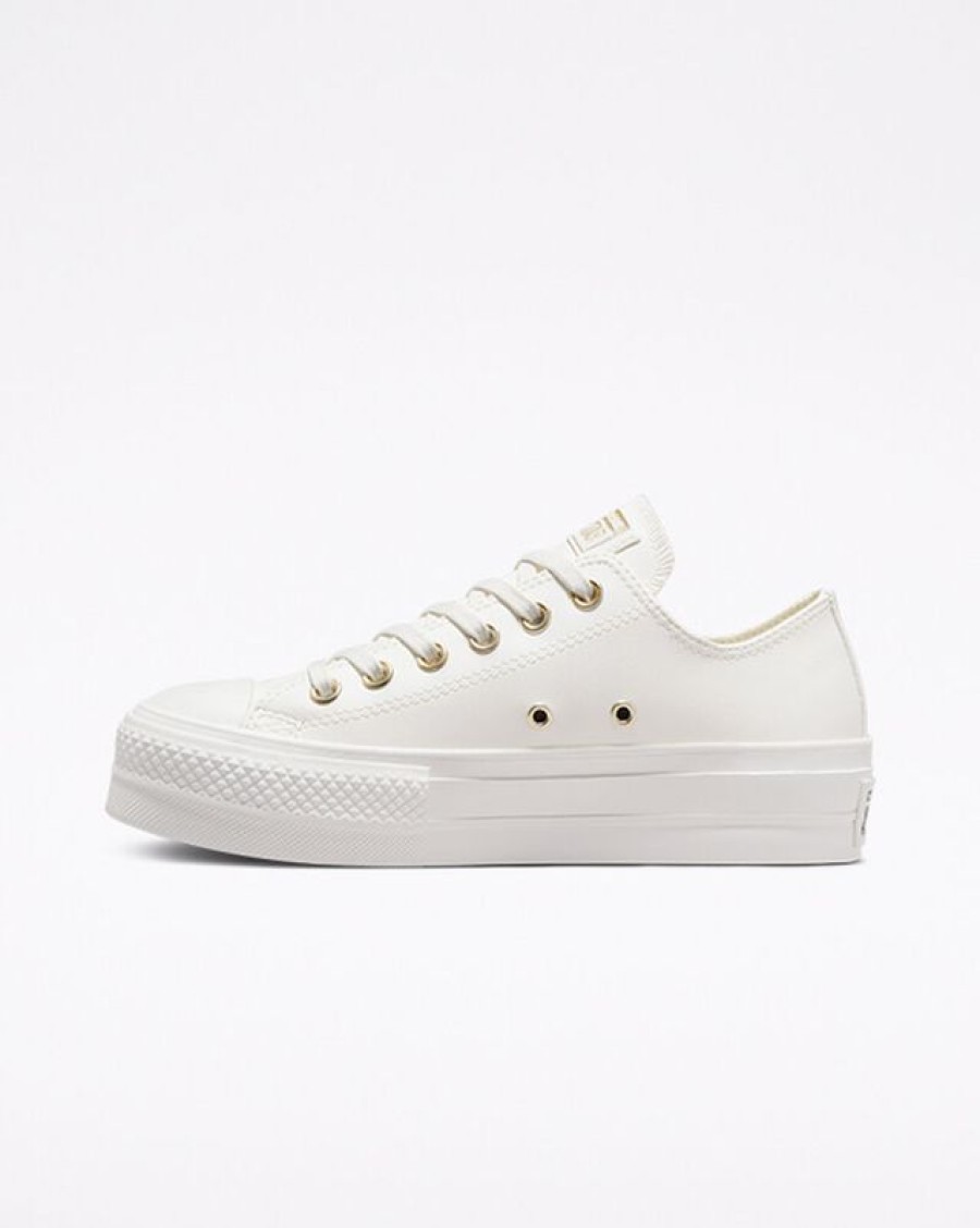 Mujer Converse Plataformas | Chuck Taylor All Star Lift Platform Mono White