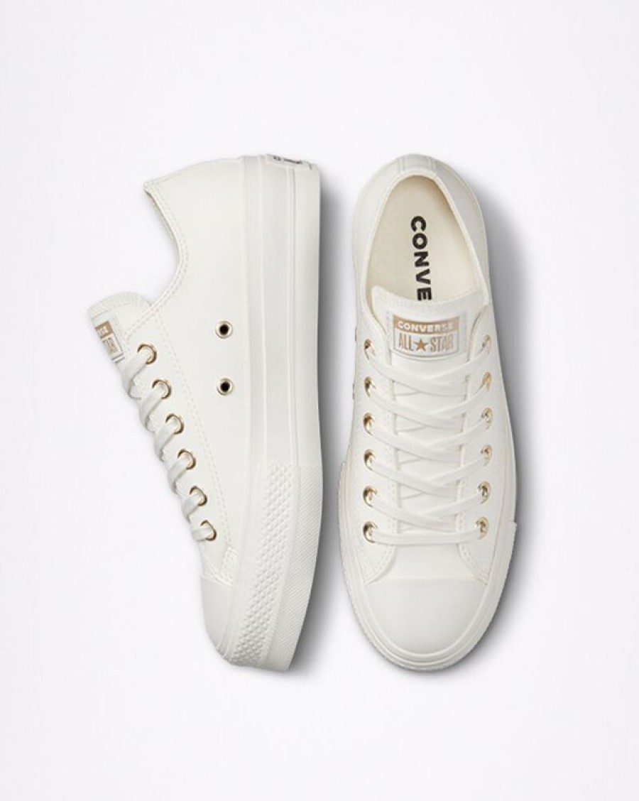 Mujer Converse Plataformas | Chuck Taylor All Star Lift Platform Mono White