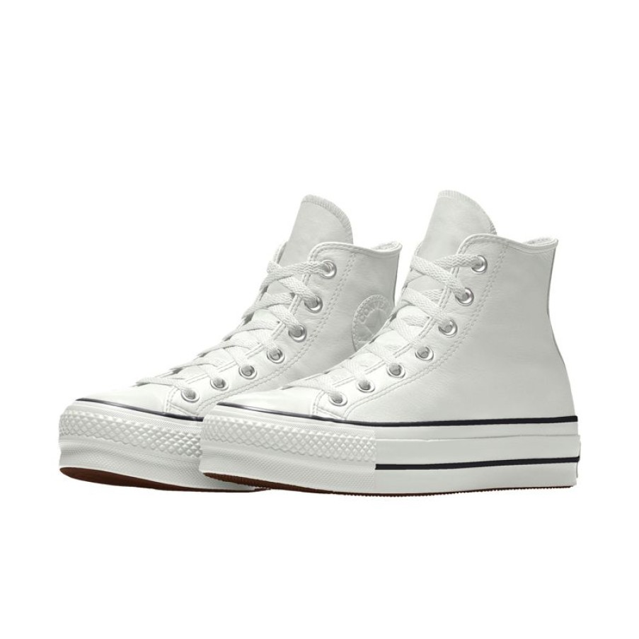 Mujer Converse Chuck Cl Sicas | Custom Chuck Taylor All Star Lift Platform Leather By You