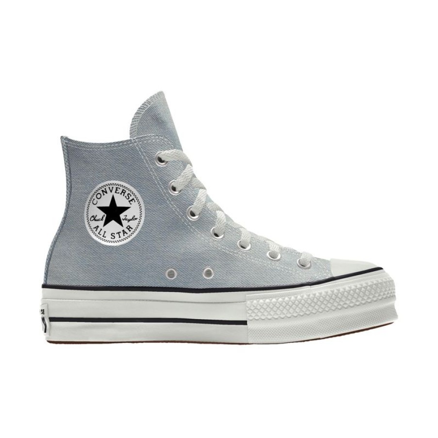 Hombre Converse Chuck Clasicas | Custom Chuck Taylor All Star Lift Platform Embroidery By You