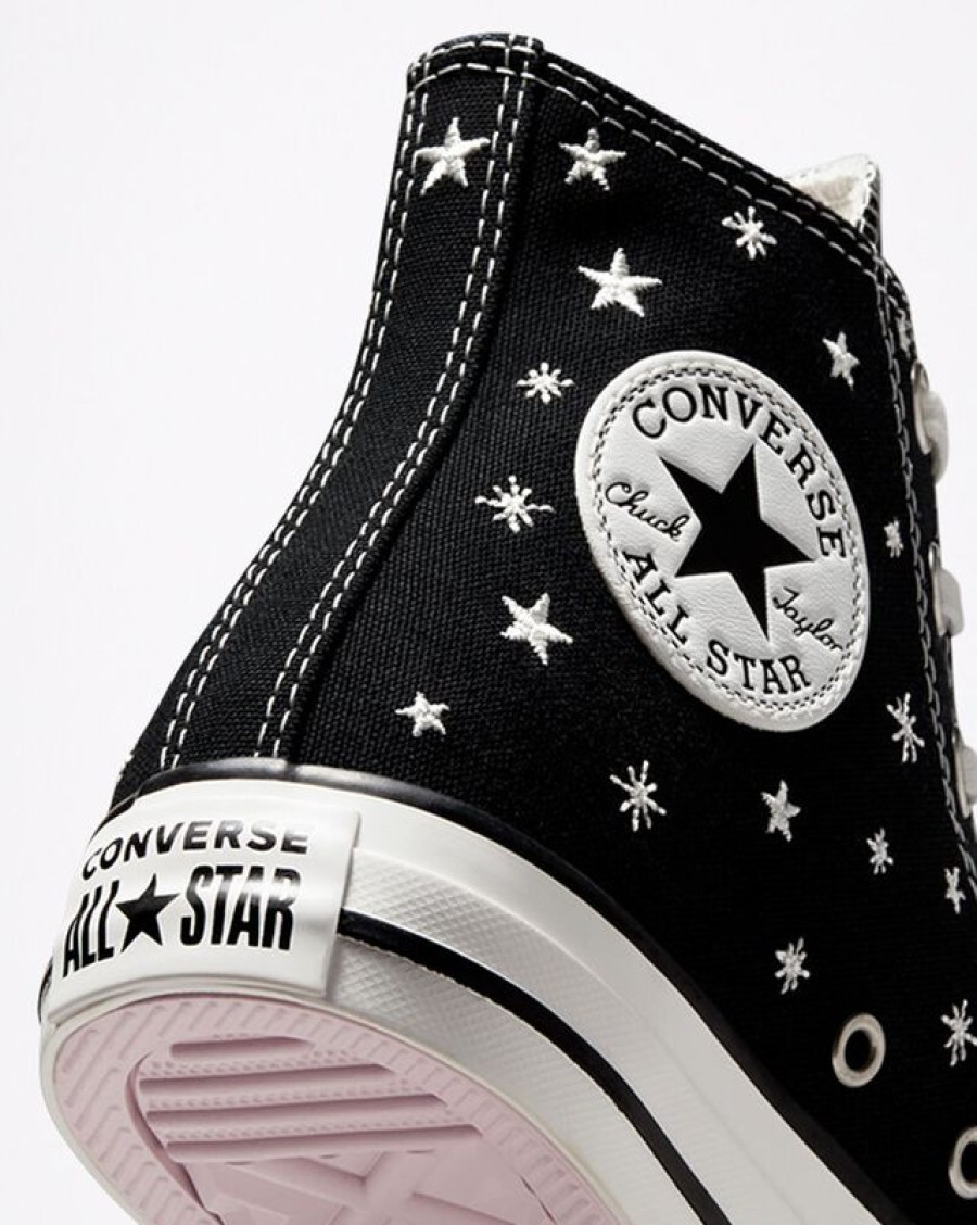 Mujer Converse Chuck Cl Sicas | Chuck Taylor All Star Embroidered Stars