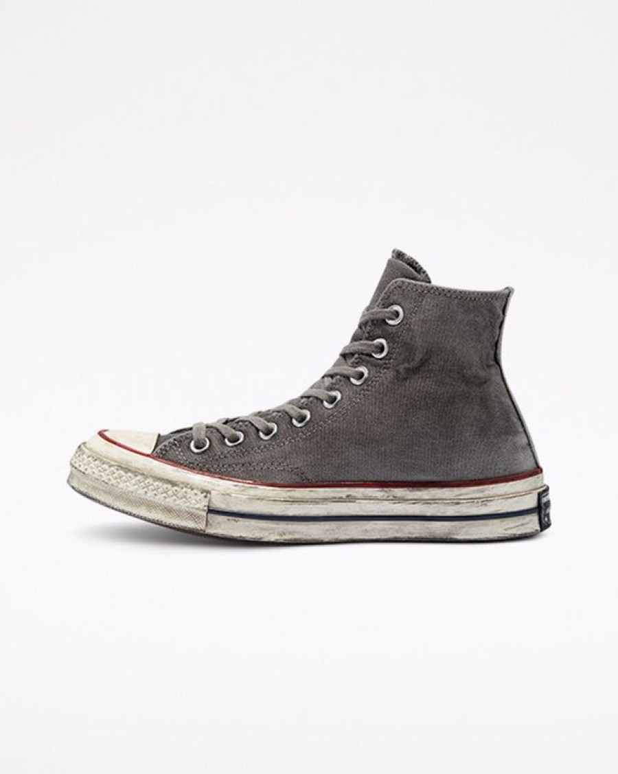 Hombre Converse Corte Alto | Smoked Canvas Chuck 70