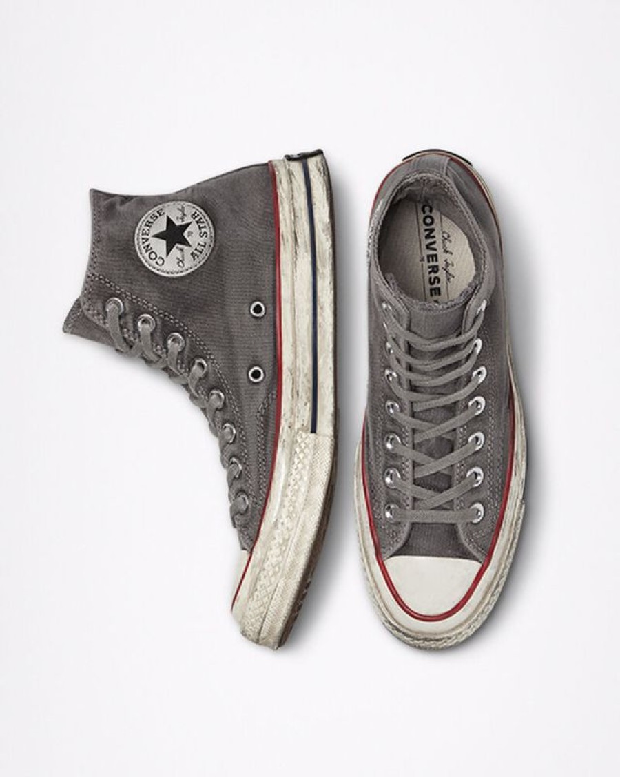 Hombre Converse Corte Alto | Smoked Canvas Chuck 70