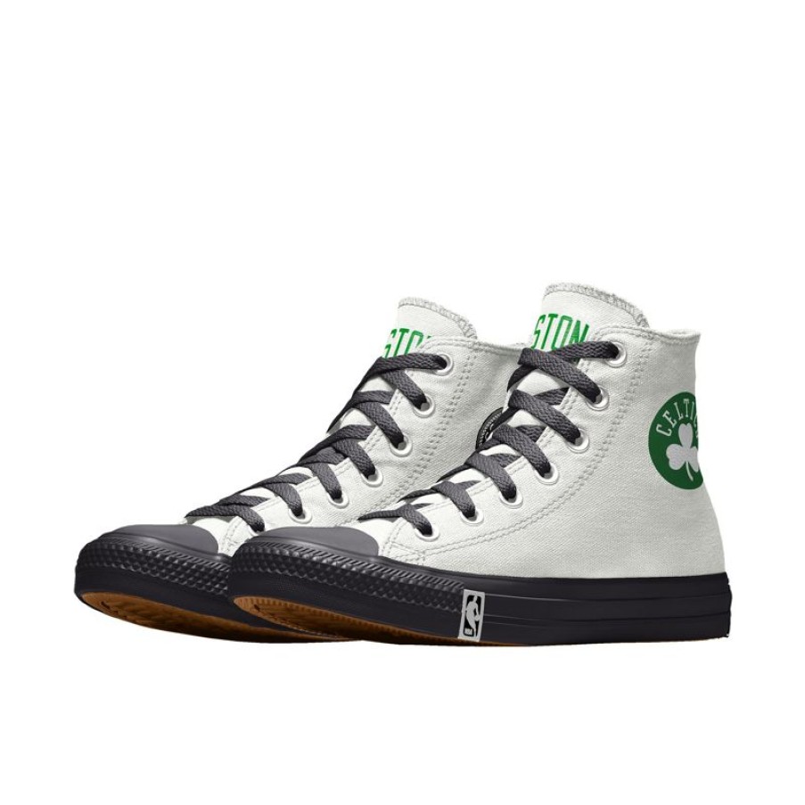 Hombre Converse Corte Alto | Custom Chuck Taylor All Star Nba By You - Boston Celtics