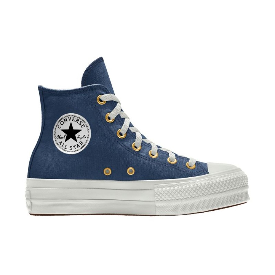 Mujer Converse Corte Bajo | Custom Chuck Taylor All Star Lift Platform Embroidery By You