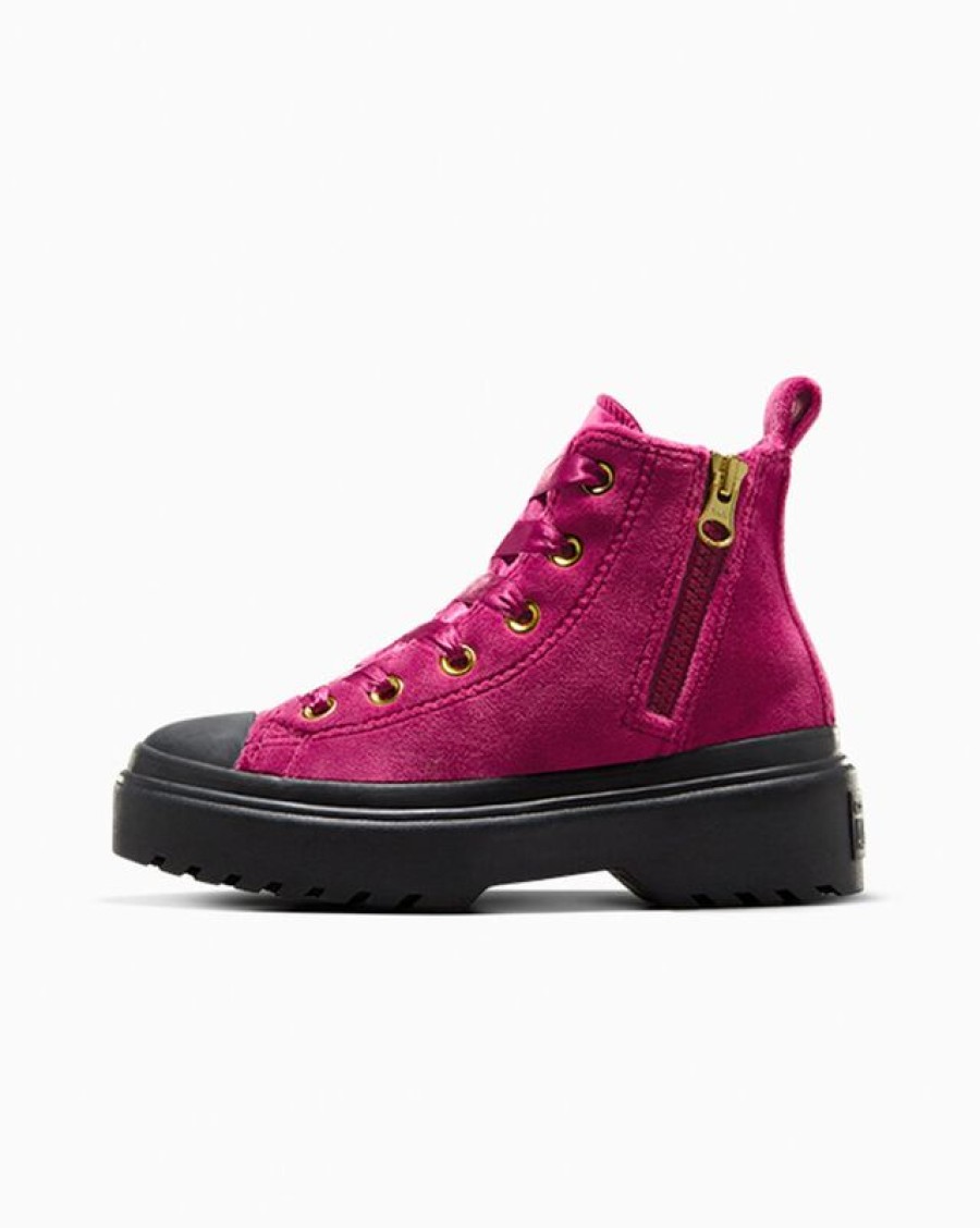 Mujer Converse Lugged | Chuck Taylor All Star Lugged Lift Platform Velvet