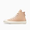 Mujer Converse Corte Alto | Chuck Taylor All Star Leather Faux Fur Lining