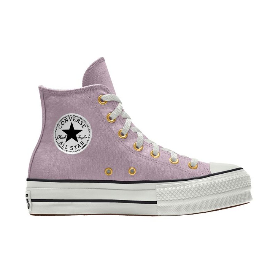 Mujer Converse Corte Bajo | Custom Chuck Taylor All Star Lift Platform Embroidery By You