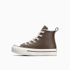 Mujer Converse Winter Shop | Chuck Taylor All Star EVA Lift Leather Sherpa