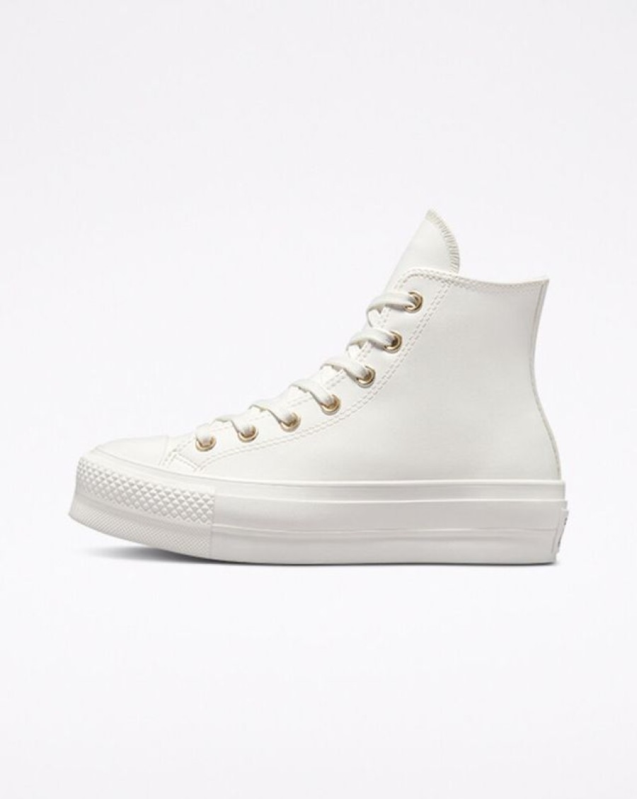 Mujer Converse Corte Alto | Chuck Taylor All Star Lift Platform Mono White