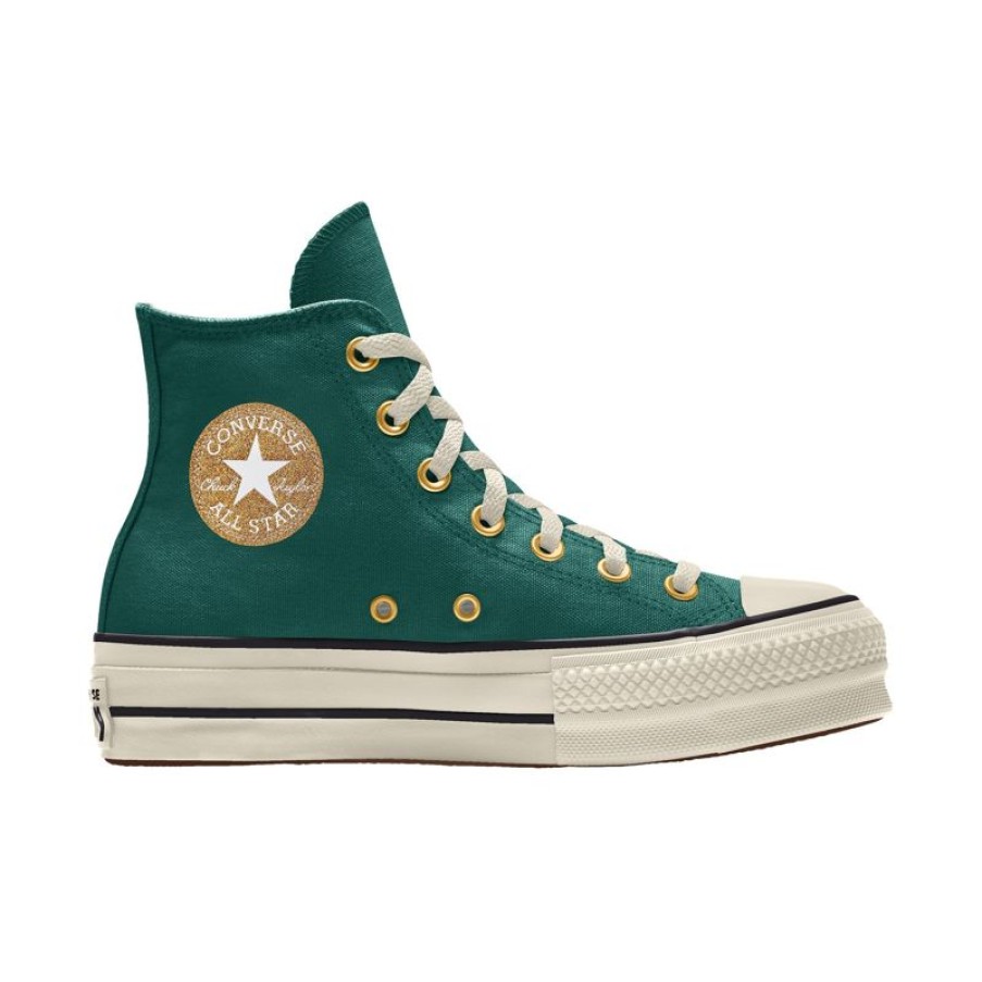 Mujer Converse Chuck Cl Sicas | Custom Chuck Taylor All Star Lift Platform Embroidery By You