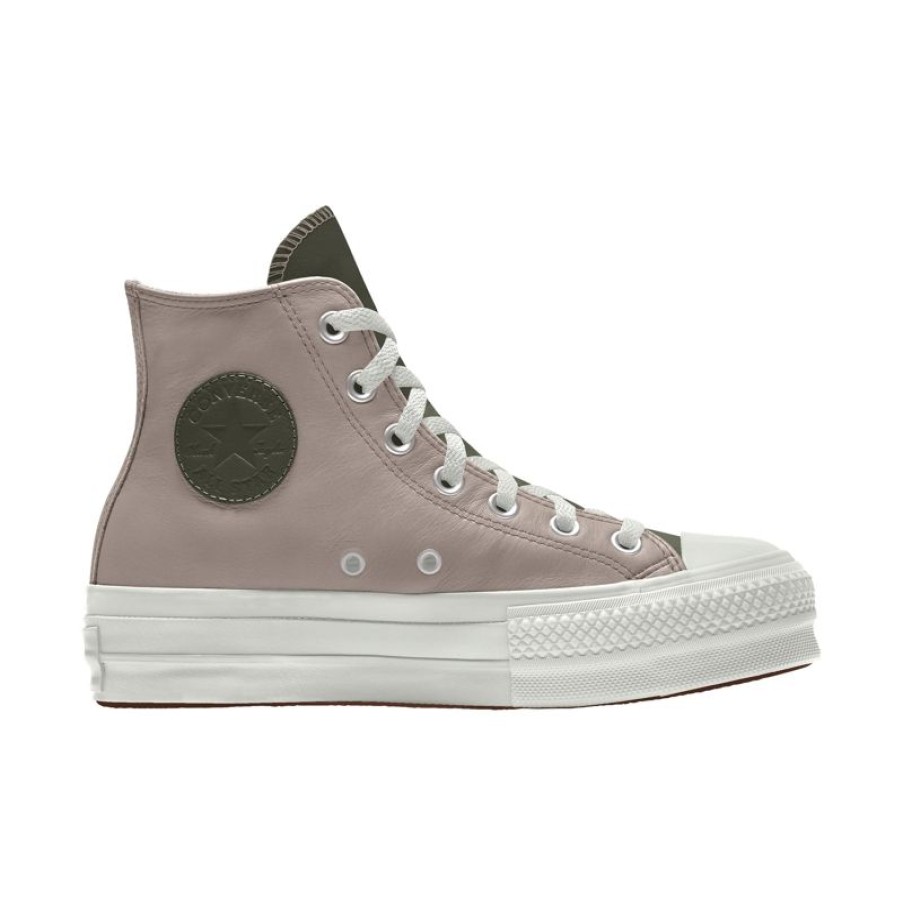 Mujer Converse Winter Shop | Custom Chuck Taylor All Star Lift Platform Leather By You