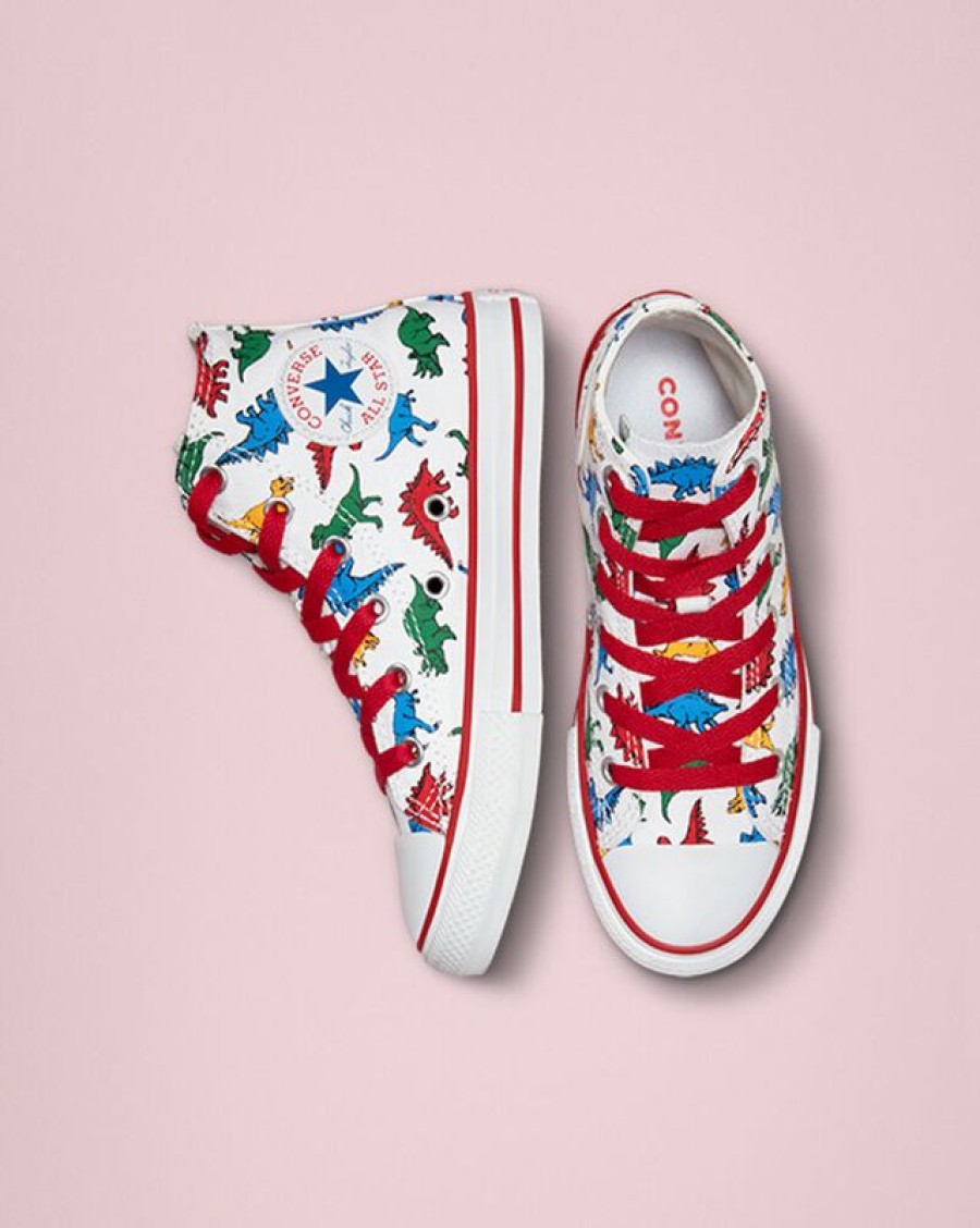 Ninos Converse Estampados Para Ninos | Chuck Taylor All Star Dinosaurs