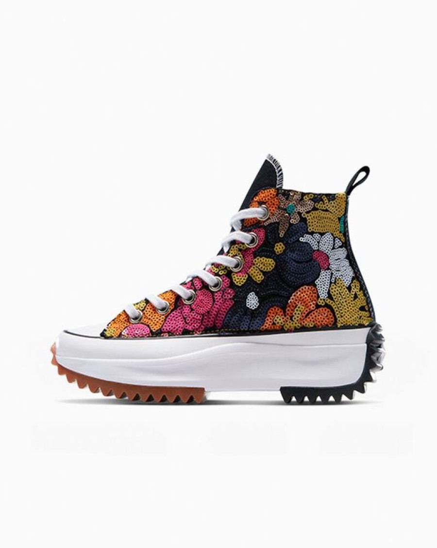 Mujer Converse Run Star | Run Star Hike Flower Sequins