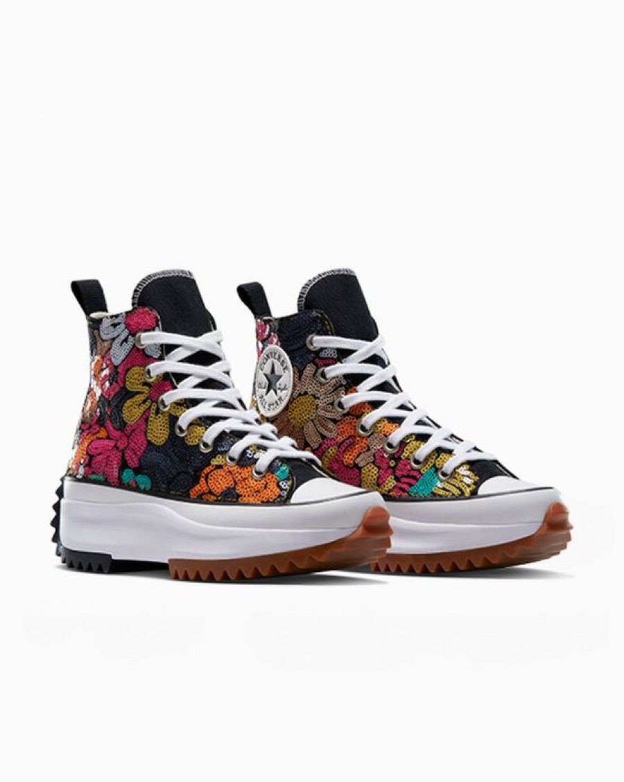 Mujer Converse Run Star | Run Star Hike Flower Sequins