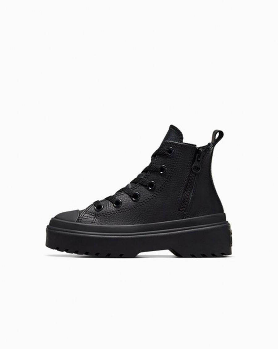 Ninos Converse Corte Alto | Chuck Taylor All Star Lugged Lift Platform Leather