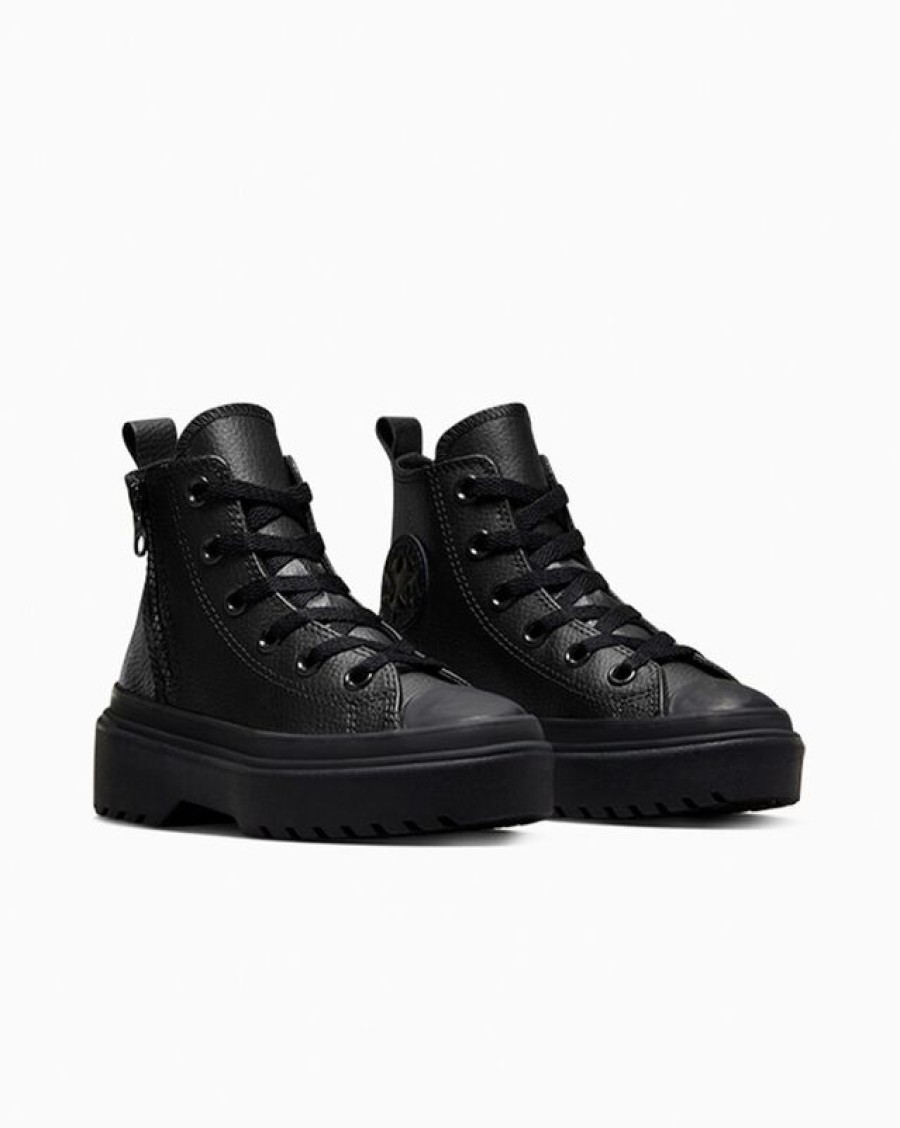 Ninos Converse Corte Alto | Chuck Taylor All Star Lugged Lift Platform Leather