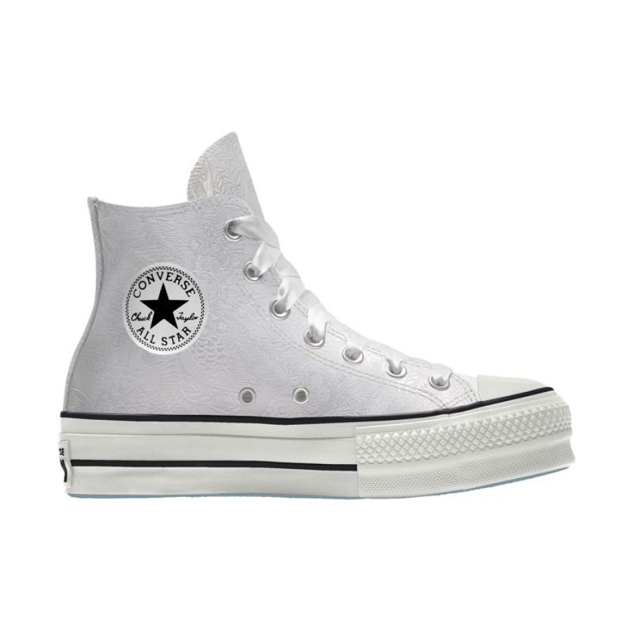 Hombre Converse Corte Alto | Custom Chuck Taylor All Star Lift Platform Premium Wedding By You